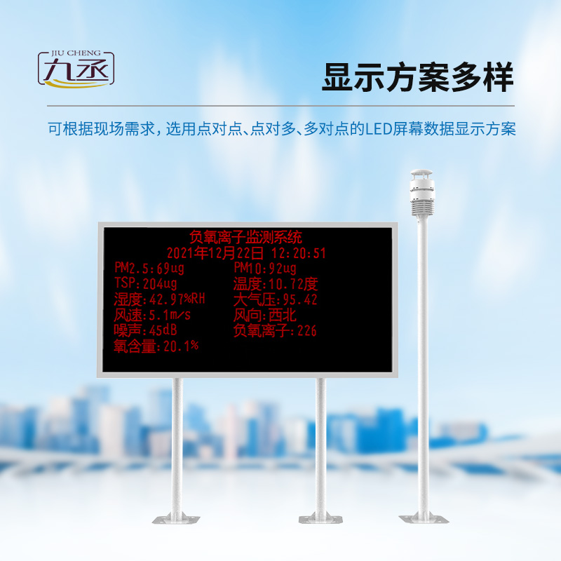 負(fù)氧離子濃度監(jiān)測站設(shè)備