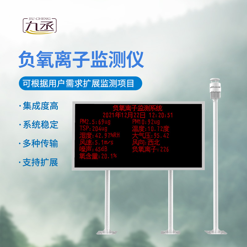 負(fù)氧離子監(jiān)測(cè)系統(tǒng)