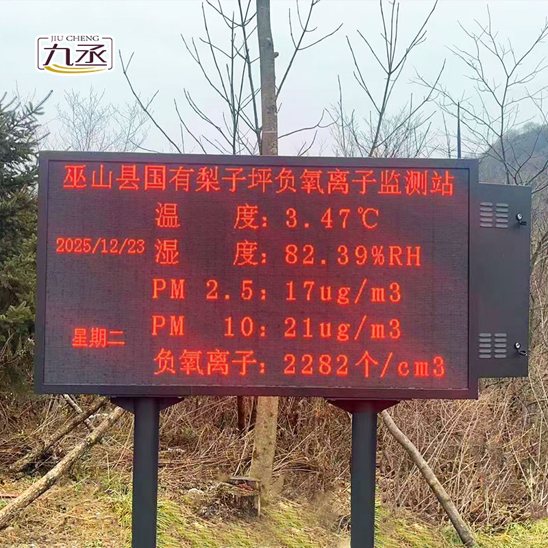 負(fù)氧離子監(jiān)測站