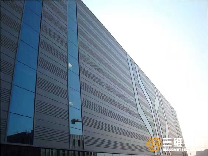 三維鋼結構建筑圖
